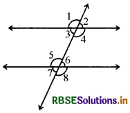 RBSE Class 7 Maths Notes Chapter 5 रेखा एवं कोण 2
