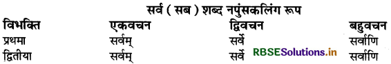 RBSE Class 9 Sanskrit व्याकरणम् सर्वनाम शब्द 27
