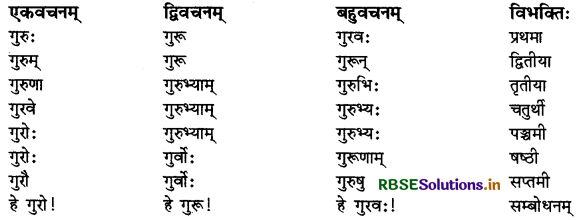 RBSE Class 9 Sanskrit व्याकरणम् सर्वनाम शब्द 9