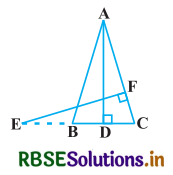 RBSE Solutions for Class 10 Maths Chapter 6 त्रिभुज Ex 6.3 Q11