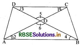 RBSE Solutions for Class 10 Maths Chapter 6 त्रिभुज Ex 6.3 Q3