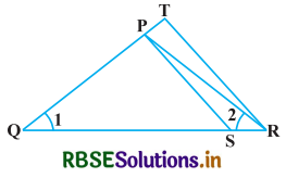 RBSE Solutions for Class 10 Maths Chapter 6 त्रिभुज Ex 6.3 Q4
