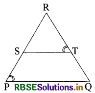 RBSE Solutions for Class 10 Maths Chapter 6 त्रिभुज Ex 6.3 Q5