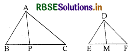 RBSE Solutions for Class 10 Maths Chapter 6 त्रिभुज Ex 6.4 Q6