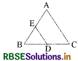 RBSE Solutions for Class 10 Maths Chapter 6 त्रिभुज Ex 6.4 Q8