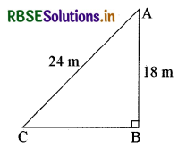 RBSE Solutions for Class 10 Maths Chapter 6 त्रिभुज Ex 6.5 Q10