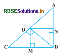 RBSE Solutions for Class 10 Maths Chapter 6 त्रिभुज Ex 6.6 Q2