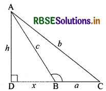 RBSE Solutions for Class 10 Maths Chapter 6 त्रिभुज Ex 6.6 Q3.1