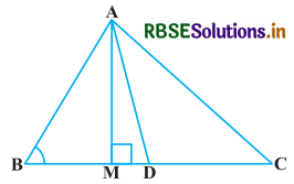 RBSE Solutions for Class 10 Maths Chapter 6 त्रिभुज Ex 6.6 Q5