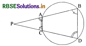 RBSE Solutions for Class 10 Maths Chapter 6 त्रिभुज Ex 6.6 Q8.1