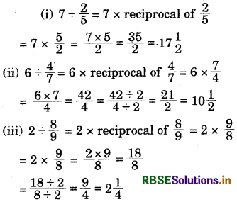 RBSE Solutions for Class 7 Maths Chapter 2 Fractions and Decimals Intext Questions 6
