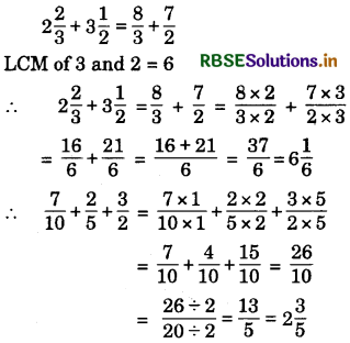 RBSE Solutions for Class 7 Maths Chapter 2 Fractions and Decimals Ex 2.1 6