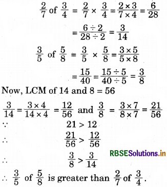 RBSE Solutions for Class 7 Maths Chapter 2 Fractions and Decimals Ex 2.3 4