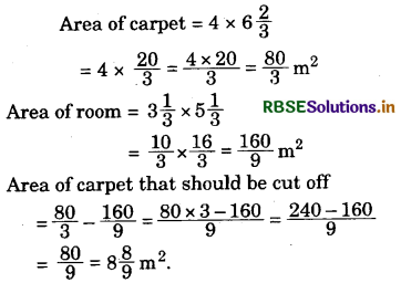 RBSE Class 7 Maths Important Questions Chapter 2 Fractions and Decimals 3