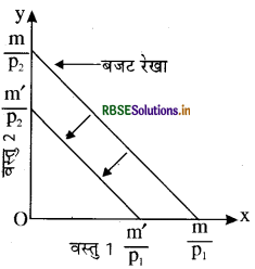 RBSE Class 12 Economics Important Questions Chapter 2 उपभोक्ता के व्यवहार का सिद्धांत 16