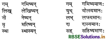 RBSE Class 8 Sanskrit व्याकरण प्रत्यय 13