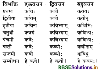 RBSE Class 8 Sanskrit व्याकरण संज्ञा शब्द 5