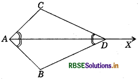 RBSE Class 7 Maths Important Questions Chapter 7 Congruence of Triangles 6