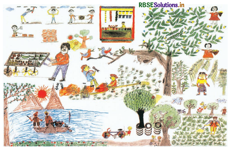 RBSE Solutions for Class 6 Social Science Civics Chapter 8 Rural Livelihoods 1