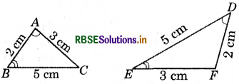 RBSE Solutions for Class 7 Maths Chapter 7 Congruence of Triangles Ex 7.2 10