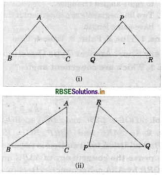 RBSE Solutions for Class 7 Maths Chapter 7 Congruence of Triangles Ex 7.2 9