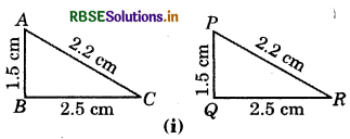 RBSE Solutions for Class 7 Maths Chapter 7 Congruence of Triangles Intext Questions 2