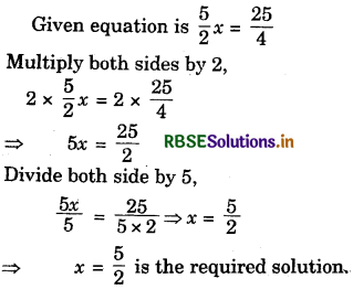 RBSE Solutions for Class 7 Maths Chapter 4 Simple Equations Ex 4.3 2