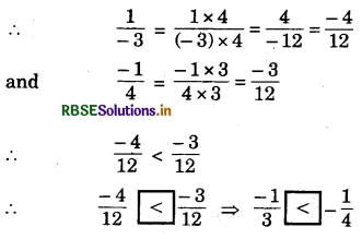 RBSE Solutions for Class 7 Maths Chapter 9 Rational Numbers Ex 9.1 11