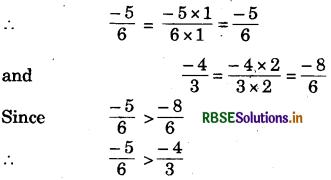 RBSE Solutions for Class 7 Maths Chapter 9 Rational Numbers Ex 9.1 15
