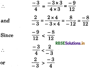 RBSE Solutions for Class 7 Maths Chapter 9 Rational Numbers Ex 9.1 16