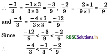 RBSE Solutions for Class 7 Maths Chapter 9 Rational Numbers Ex 9.1 18