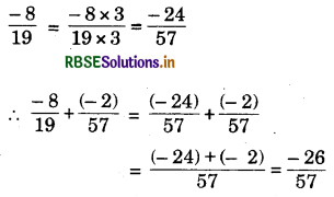 RBSE Solutions for Class 7 Maths Chapter 9 Rational Numbers Ex 9.2 4