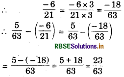 RBSE Solutions for Class 7 Maths Chapter 9 Rational Numbers Ex 9.2 7