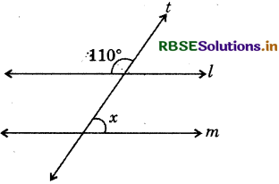 RBSE Solutions for Class 7 Maths Chapter 5 Lines and Angles Ex 5.2 4