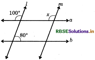RBSE Solutions for Class 7 Maths Chapter 5 Lines and Angles Ex 5.2 5
