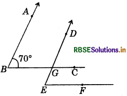 RBSE Solutions for Class 7 Maths Chapter 5 Lines and Angles Ex 5.2 7