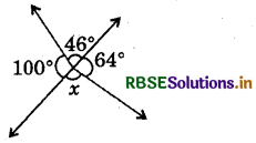 RBSE Class 7 Maths Important Questions Chapter 5 Lines and Angles 2