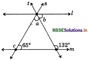 RBSE Class 7 Maths Important Questions Chapter 5 Lines and Angles 5