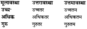 RBSE Class 8 Hindi Vyakaran विशेषण 1
