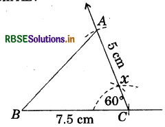 RBSE Solutions for Class 7 Maths Chapter 10 Practical Geometry Ex 10.3 3