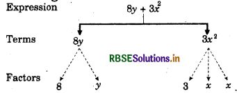 RBSE Solutions for Class 7 Maths Chapter 12 Algebraic Expressions Intext Questions 1