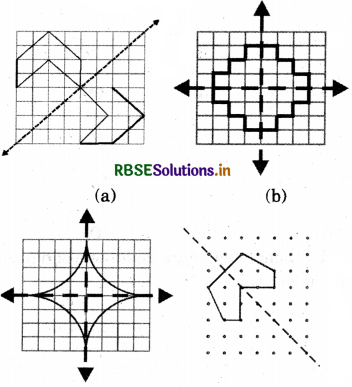 RBSE Solutions for Class 7 Maths Chapter 14 Symmetry Ex 14.1 13