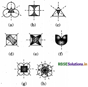 RBSE Solutions for Class 7 Maths Chapter 14 Symmetry Ex 14.1 9