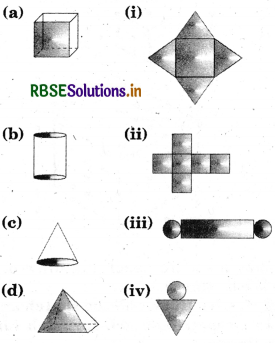 RBSE Solutions for Class 7 Maths Chapter 15 Visualising Solid Shapes Ex 15.1 7
