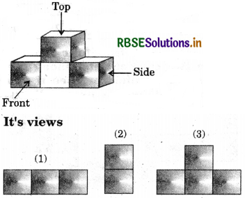 RBSE Solutions for Class 7 Maths Chapter 15 Visualising Solid Shapes Intext Questions 10