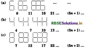 RBSE Solutions for Class 7 Maths Chapter 12 Algebraic Expressions Ex 12.4 1