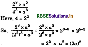 RBSE Solutions for Class 7 Maths Chapter 13 Exponents and Powers Ex 13.2 3