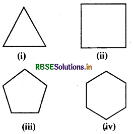 RBSE Class 7 Maths Important Questions Chapter 14 सममिति 2