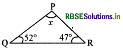 RBSE Class 7 Maths Important Questions Chapter 6 त्रिभुज और उसकेगुण 1