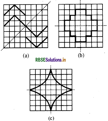 RBSE Solutions for Class 7 Maths Chapter 14 सममिति Ex 14.1 12